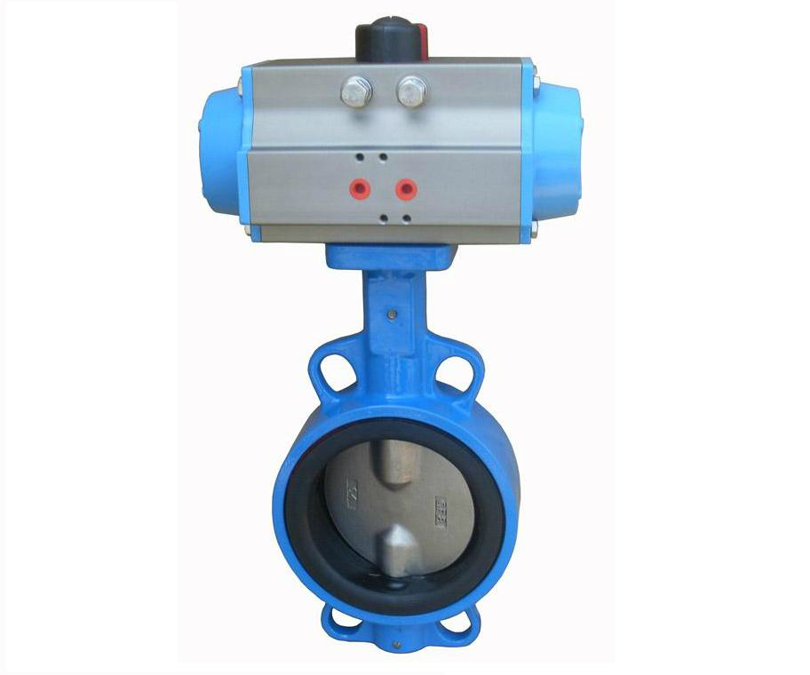 D671X氣動對夾軟密封蝶閥