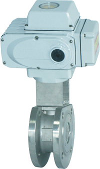 Q971電動(dòng)對夾球閥