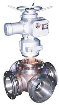 Q946電動四通球閥