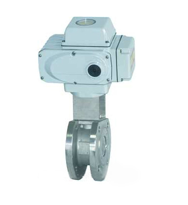 電動對夾球閥