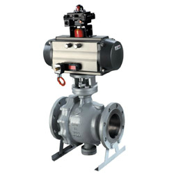 JIS標(biāo)準(zhǔn)氣動(dòng)固定式球閥