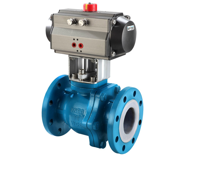 Q641F46氣動(dòng)襯氟球閥