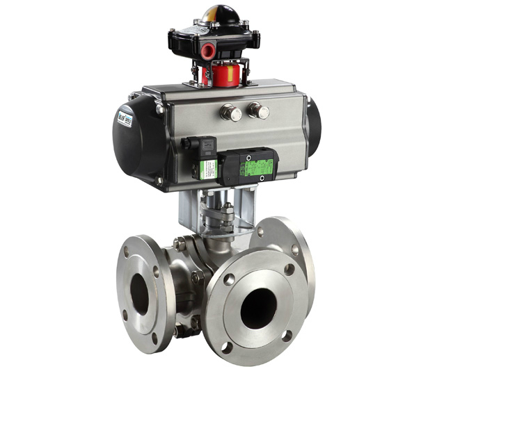 Q644F氣動(dòng)三通球閥