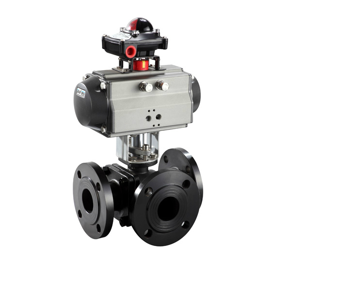 Q645F氣動(dòng)三通球閥