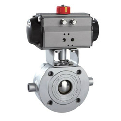 氣動(dòng)薄型保溫球閥