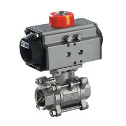 氣動(dòng)閥門三片式球閥