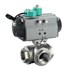 氣動(dòng)三通內(nèi)螺紋球閥