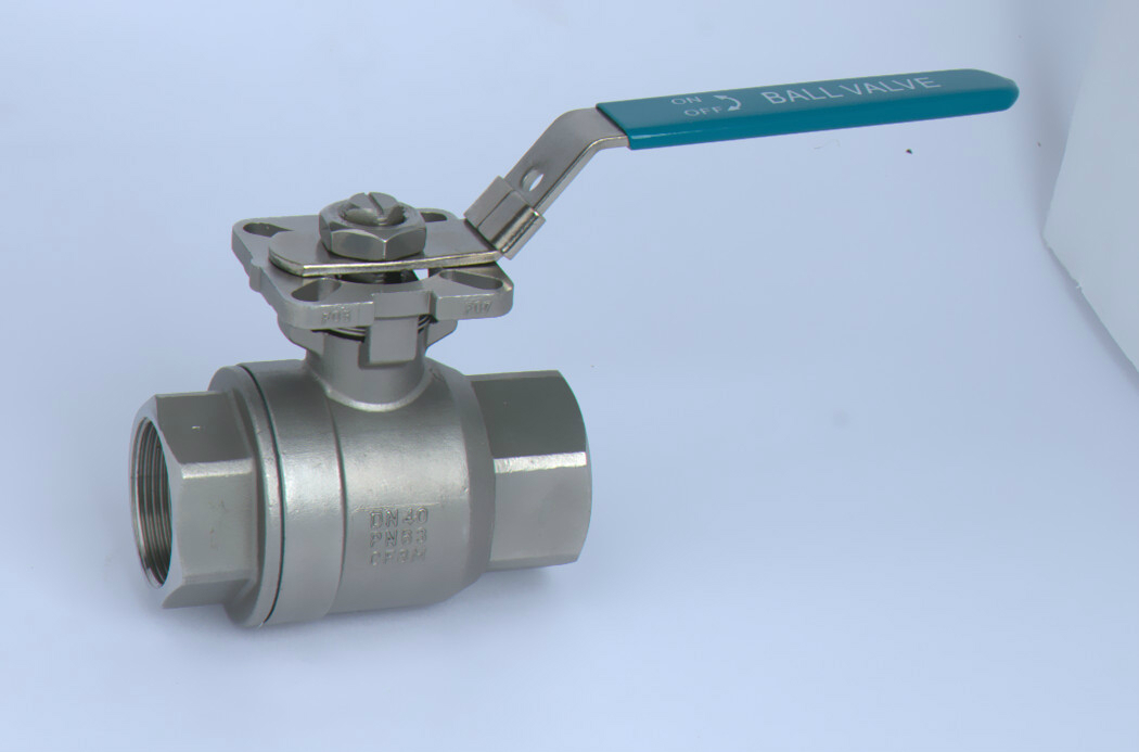 二片式高平臺螺紋球閥